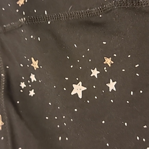 Torrid Crop Active Leggings Star Print 1x - Picture 2 of 4